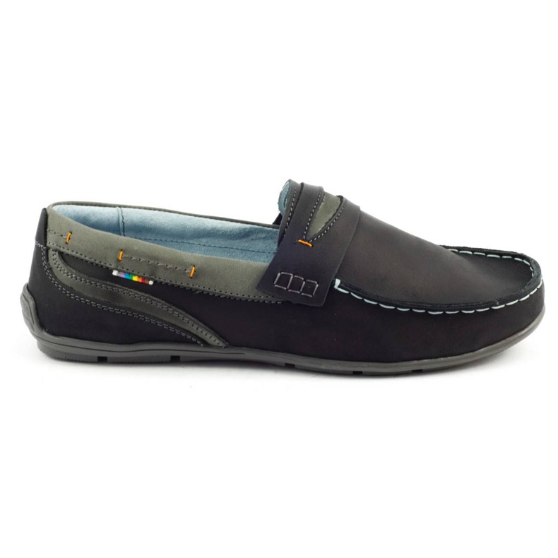 Mocasín hombre negro 295