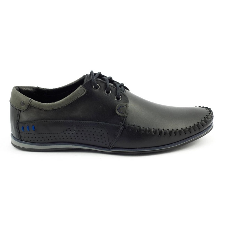 KOMODO Zapatos Mocasines de hombre 875 negro