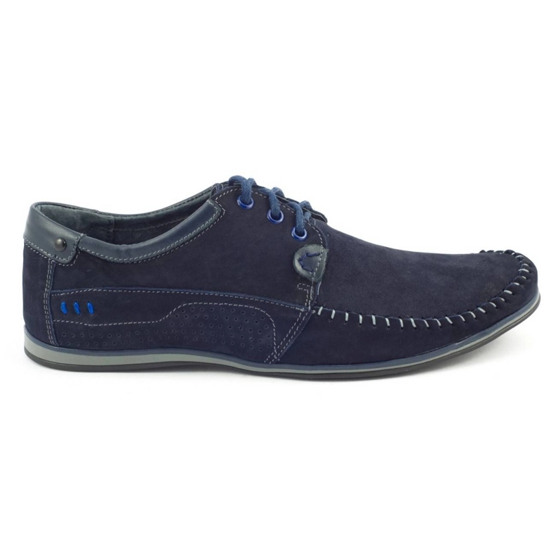 KOMODO Zapatos Mocasines de hombre 875 azul marino