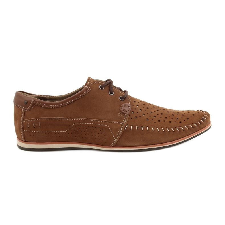KOMODO Zapatos de hombre mocasines 875 verano camel multicolor KOMODO Zapatos de hombre mocasines 875 verano camel multicolor