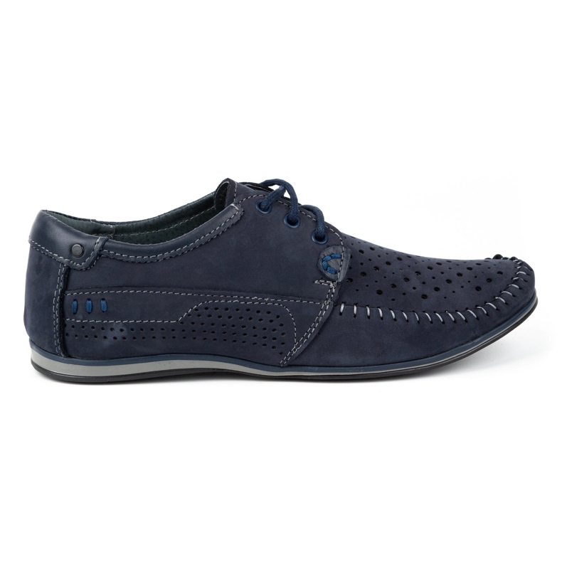 KOMODO Zapatos hombre mocasines 875 verano azul marino