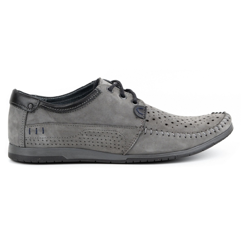 KOMODO Zapatos de verano mocasín 875 de hombre gris