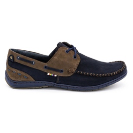 KOMODO Zapatos hombre mocasines 902 azul marino