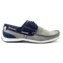 KOMODO Mocasín hombre gris 902