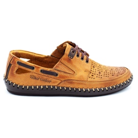 Polbut Zapatos de hombre mocasines J69L rojo multicolor