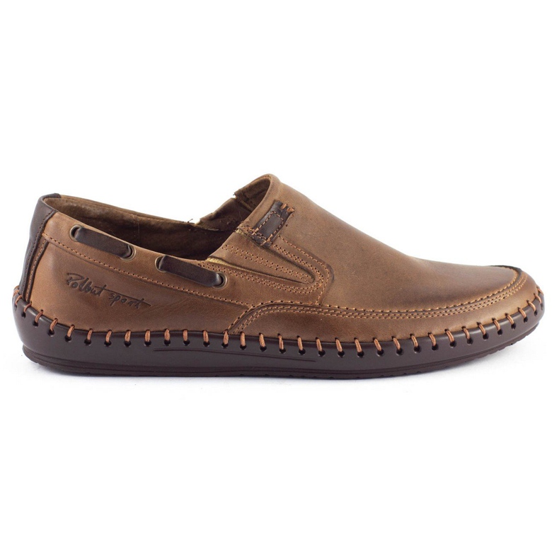 Polbut Mocasín hombre marrón J68