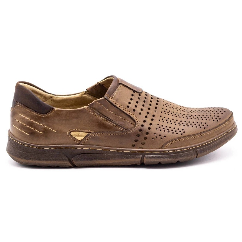 Polbut Zapatos de verano para hombre J51 marrón