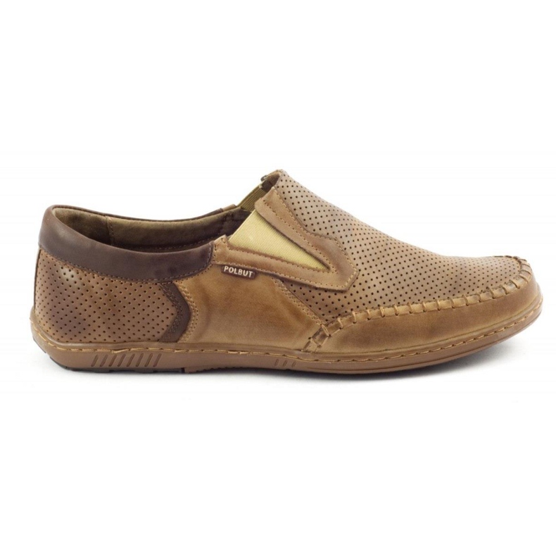 Zapatos de hombre perforados JO29P marrón