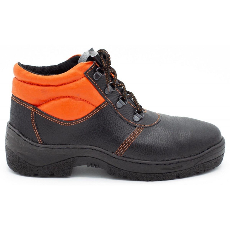ŁUKPOL Zapatos de trabajo largos para hombre con puntera