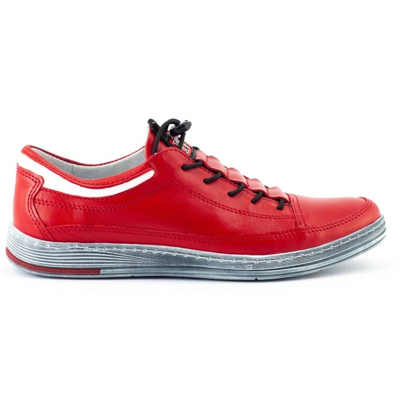 Polbut Zapato casual piel hombre K22 rojo