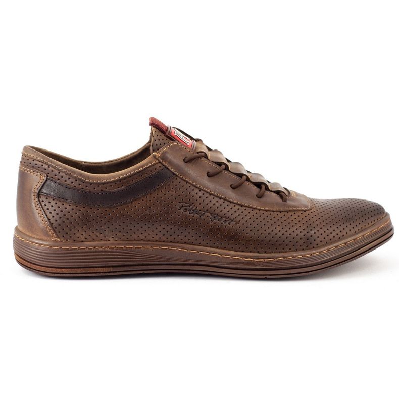 Polbut Zapato casual piel hombre K23P marrón