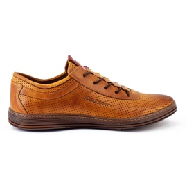 Polbut Zapato casual piel hombre K23P rojo multicolor Polbut Zapato casual piel hombre K23P rojo multicolor