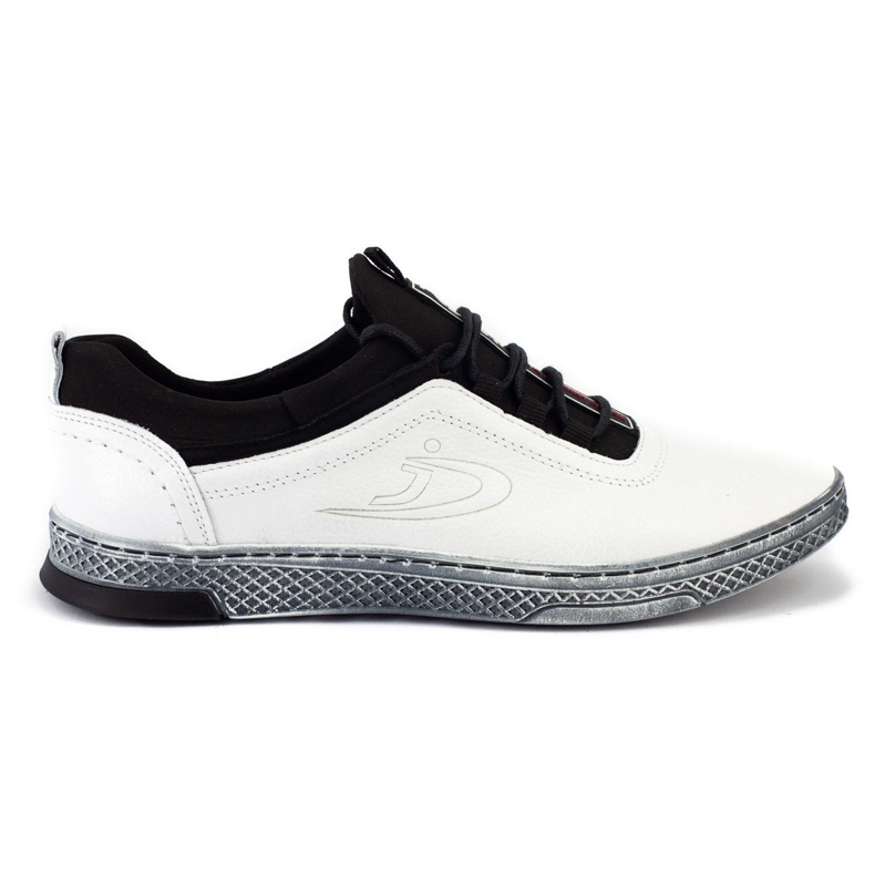 Polbut Zapato casual hombre piel K24 blanco