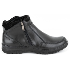 KOMODO Botas Jodhpur para hombre 816 Black negro