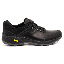KENT Zapatos trekking hombre negro 515