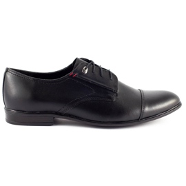 Olivier Zapatos formales de hombre 301GT negro
