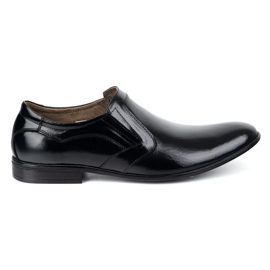 Lukas Zapatos formales sin cordones para hombre 284 negro
