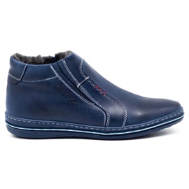 Polbut Zapatos de invierno para hombre 381 azul marino