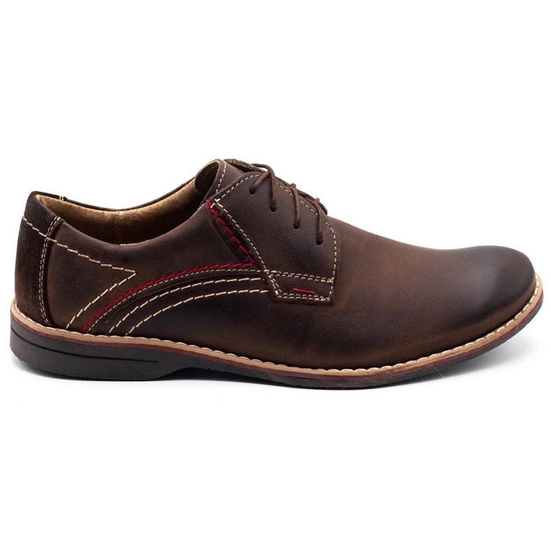 Zapatos hombre olivier piel 242 marrón