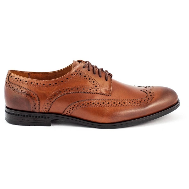 Olivier Zapato brogsy marron de vestir 617 marrón