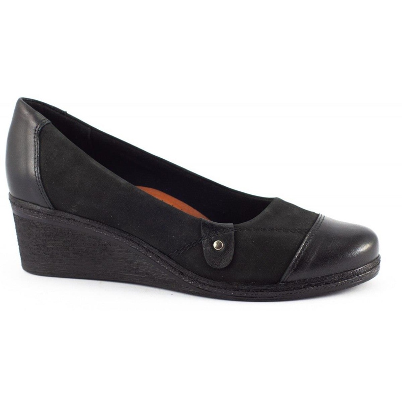 Pulso Salón para tacones cuña 361 negro