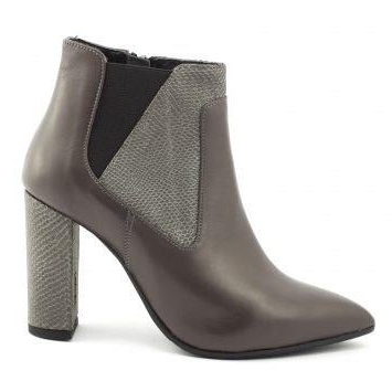Botas de mujer Lizard 04429 marrón azul marino