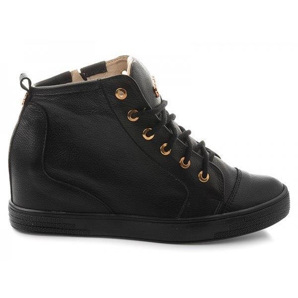 Saway Zapatillas de mujer KM383 negras negro