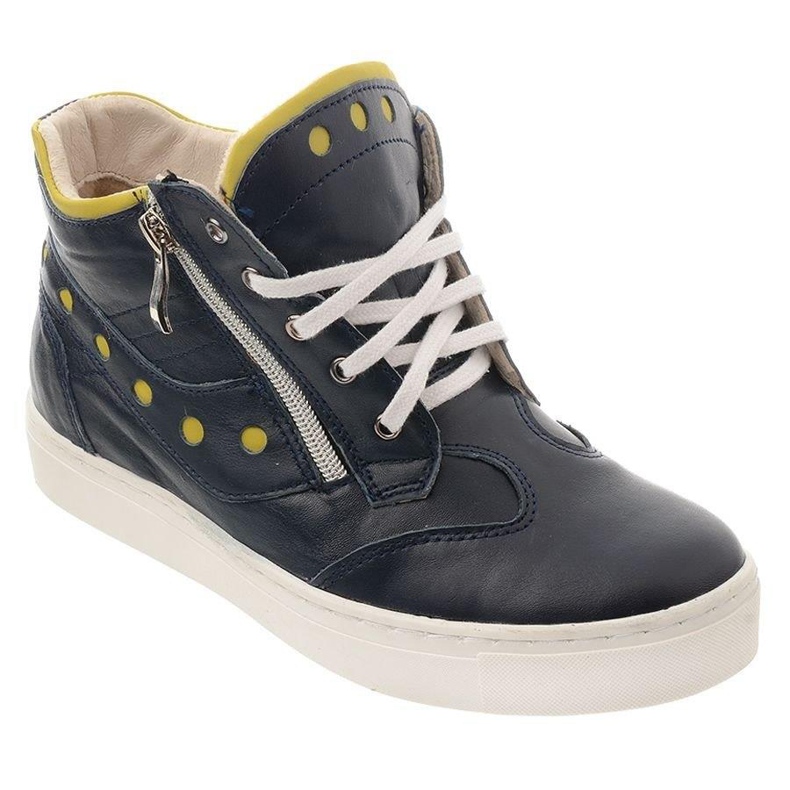 Polbut Zapatos mujer zapatillas D3 / C azul marino