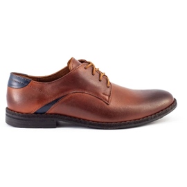 Lukas Zapatos de hombre elegantes 253LU marrón