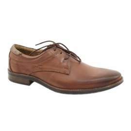 KOMODO Zapatos de hombre elegantes 877 marrón