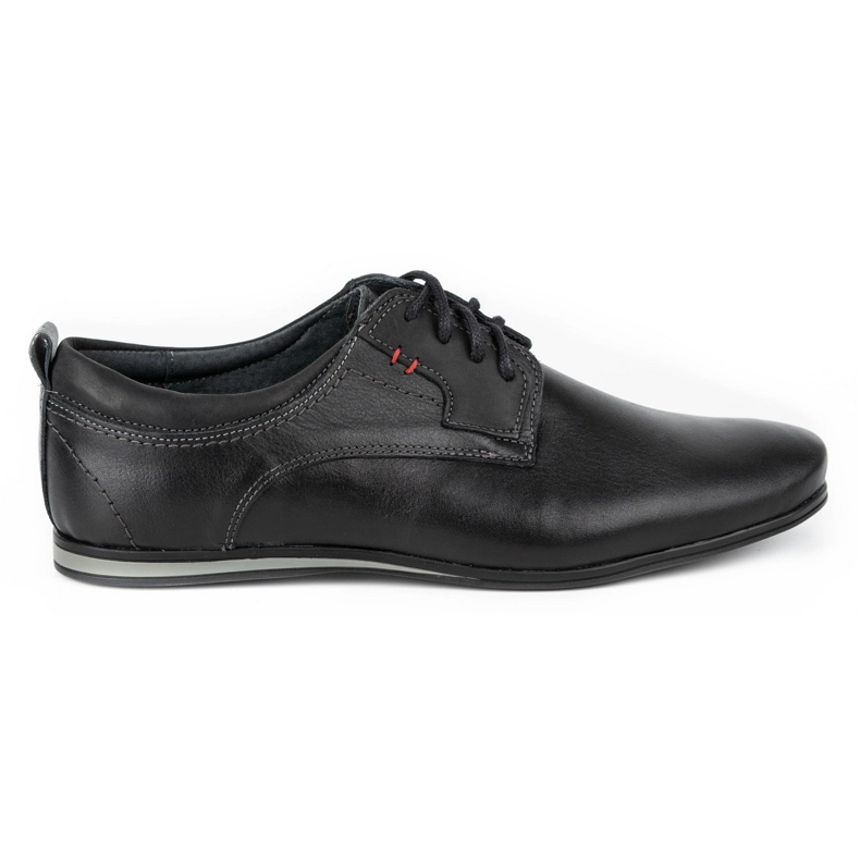 Olivier Zapatos de hombre elegantes para jeans 731 negro