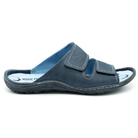 Zapatillas de hombre 048 Azul azul marino
