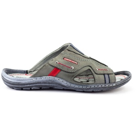 Pantuflas grises 334GT para hombre