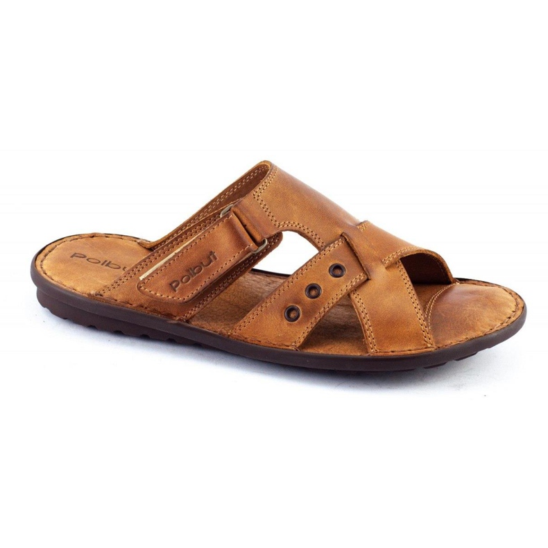 Polbut Zapatillas de hombre SA05 rojo naranja