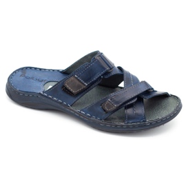 Polbut Zapatillas de hombre azul marino SA06