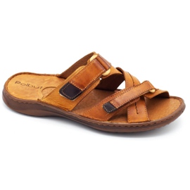 Polbut Zapatillas de hombre SA06 rojo naranja