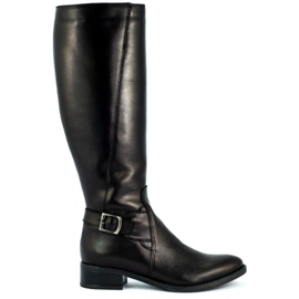 Dolce Pietro Botas de invierno negras para mujer 1061 negro