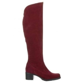 Olivier Botas aislantes Agnes burdeos rojo