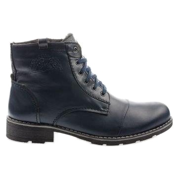 Mario Pala Botas de nieve hombre azul marino 312