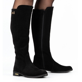 Olivier Botas negras de moda Klara negro