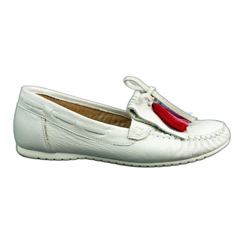 Lewski Mocasines de mujer 2673 white pearl blanco Lewski Mocasines de mujer 2673 white pearl blanco