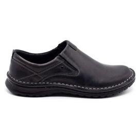 Joker Mocasines hombre piel gris 382