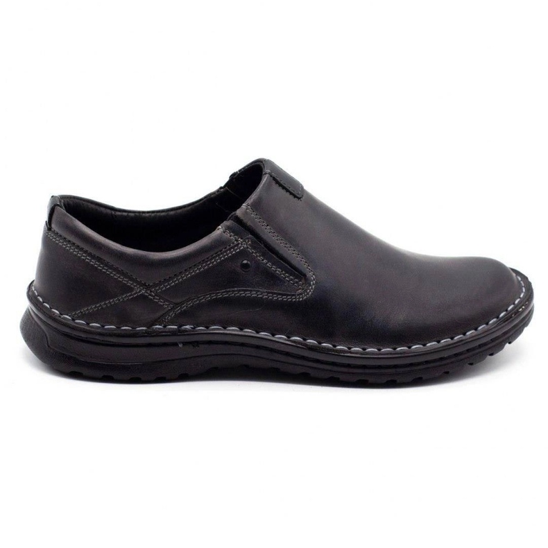 Joker Mocasines hombre piel gris 382