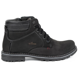 ABIS Calzado de hombre cálido 197 nobuck negro