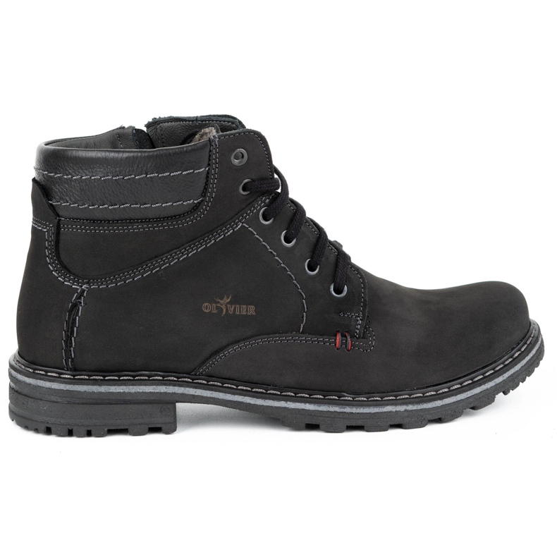 ABIS Calzado de hombre cálido 197 nobuck negro