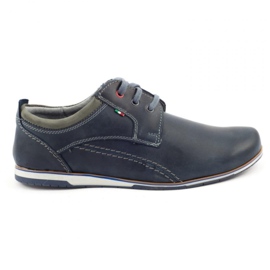 Olivier Zapatos de hombre 287GT azul marino