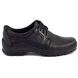 Polbut Zapatos casuales negros para hombre K19