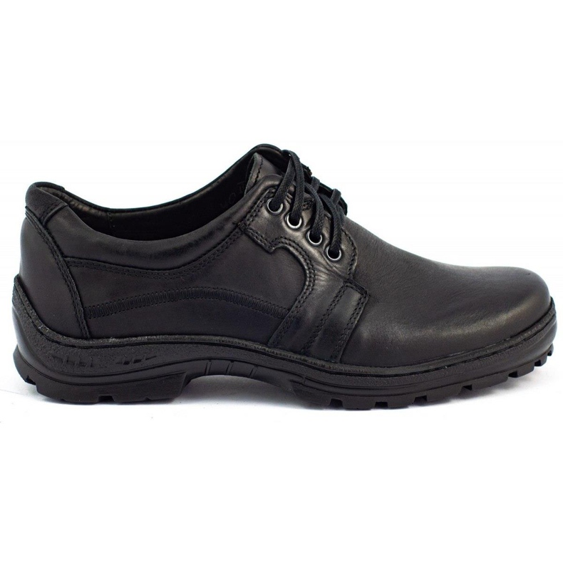 Polbut Zapatos casuales negros para hombre K19