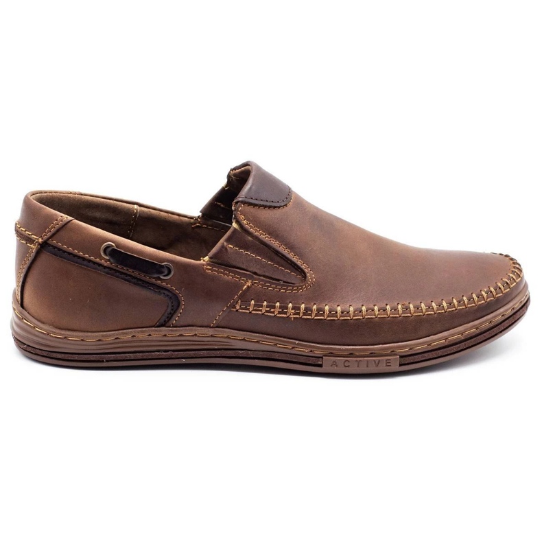 Polbut Zapatos hombre mocasines 09 marrón