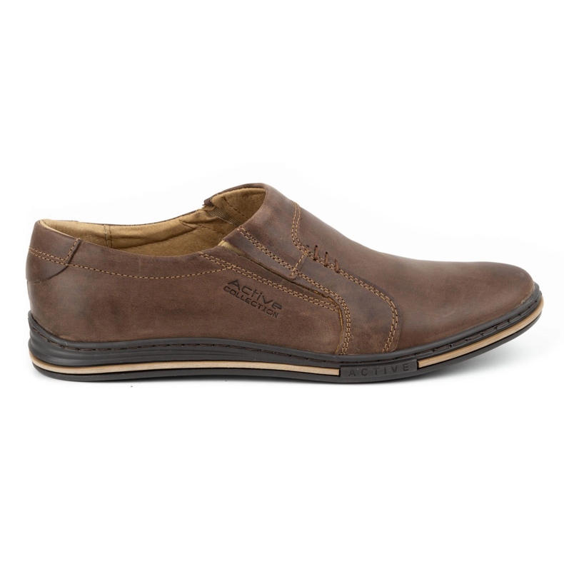 Polbut Zapatos piel hombre 334 marrón